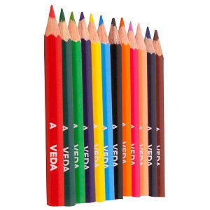 Half Size Colour Pencils